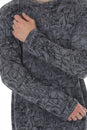 Load image into Gallery viewer, Mushroom Print Long Sleeve Henley
