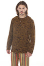 Load image into Gallery viewer, Mushroom Print Long Sleeve Henley
