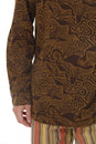 Load image into Gallery viewer, Mushroom Print Long Sleeve Henley
