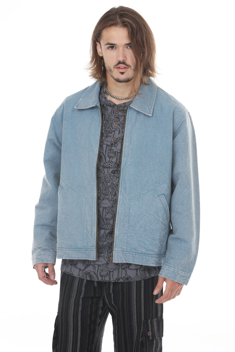 StnWashed Lgt Ctn Work Jacket