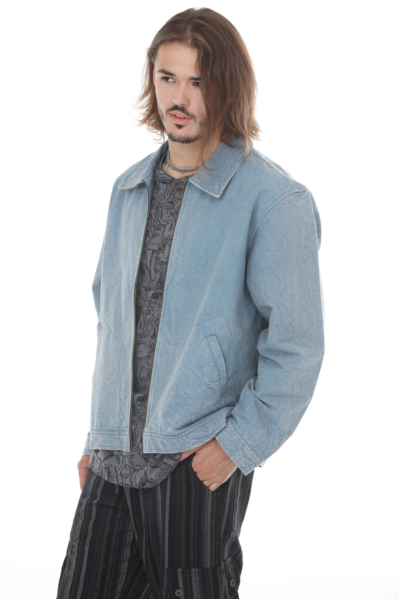 StnWashed Lgt Ctn Work Jacket