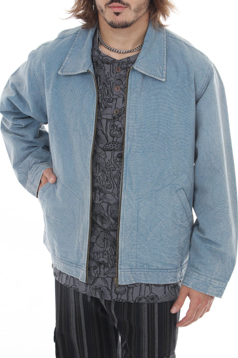 StnWashed Lgt Ctn Work Jacket