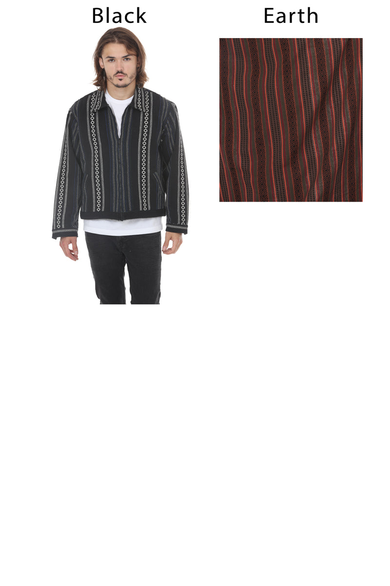Striped Ctn Work Jacket
