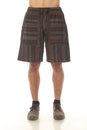 Load image into Gallery viewer, Yarn Dye Stripe Mens Cotton Shorts
