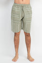 Load image into Gallery viewer, Yarn Dye Stripe Mens Cotton Shorts
