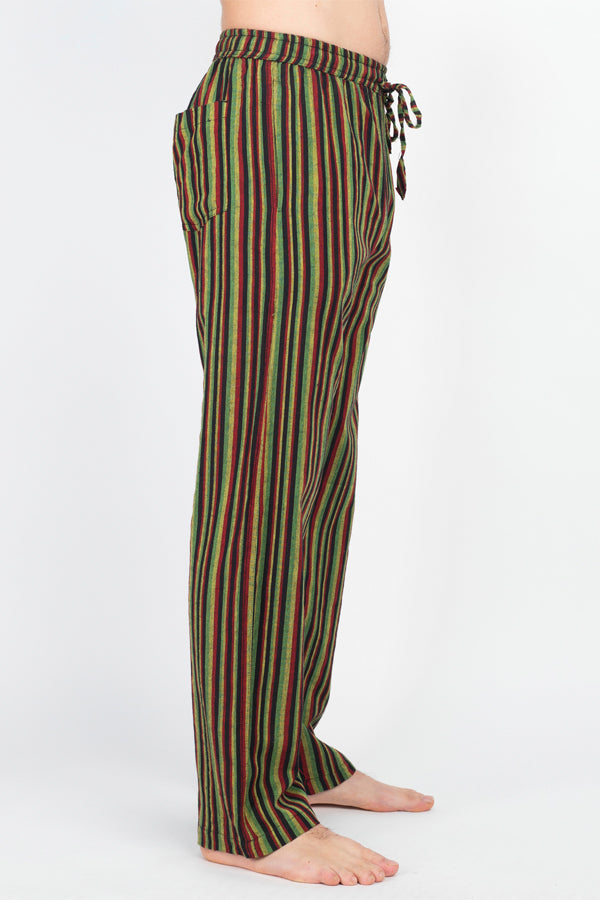 UniSex Drawstring Stripe Pants