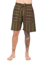 Load image into Gallery viewer, Men&#39;s Drawstring Stripe Shorts
