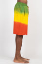 Load image into Gallery viewer, RastaTie-Dye Cotton Terry Shorts
