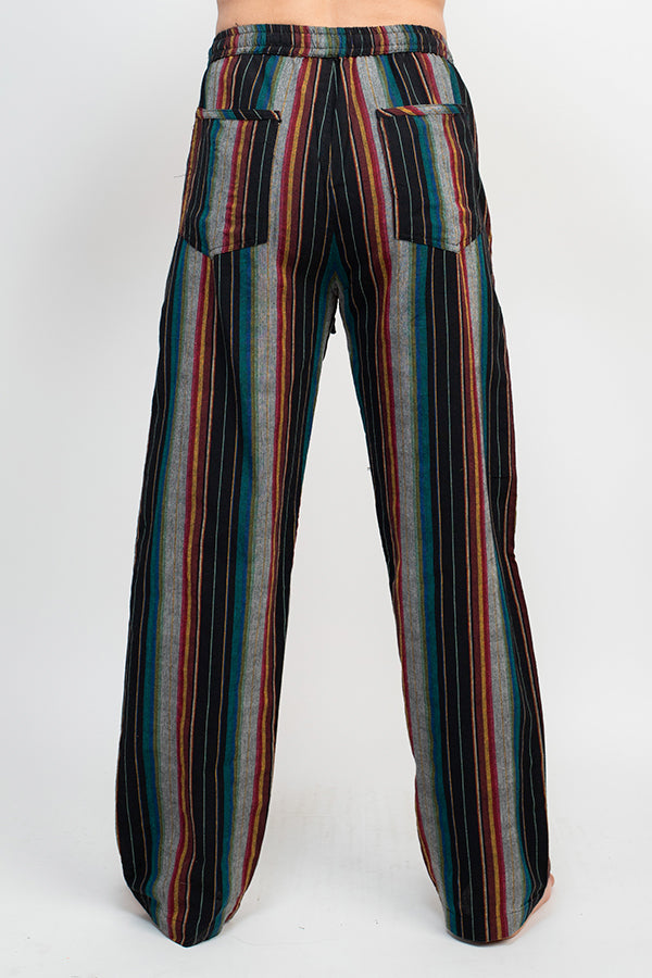 Unisex Striped Pants