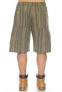 Load image into Gallery viewer, Stripe Cotton Cargo Pocket Shorts
