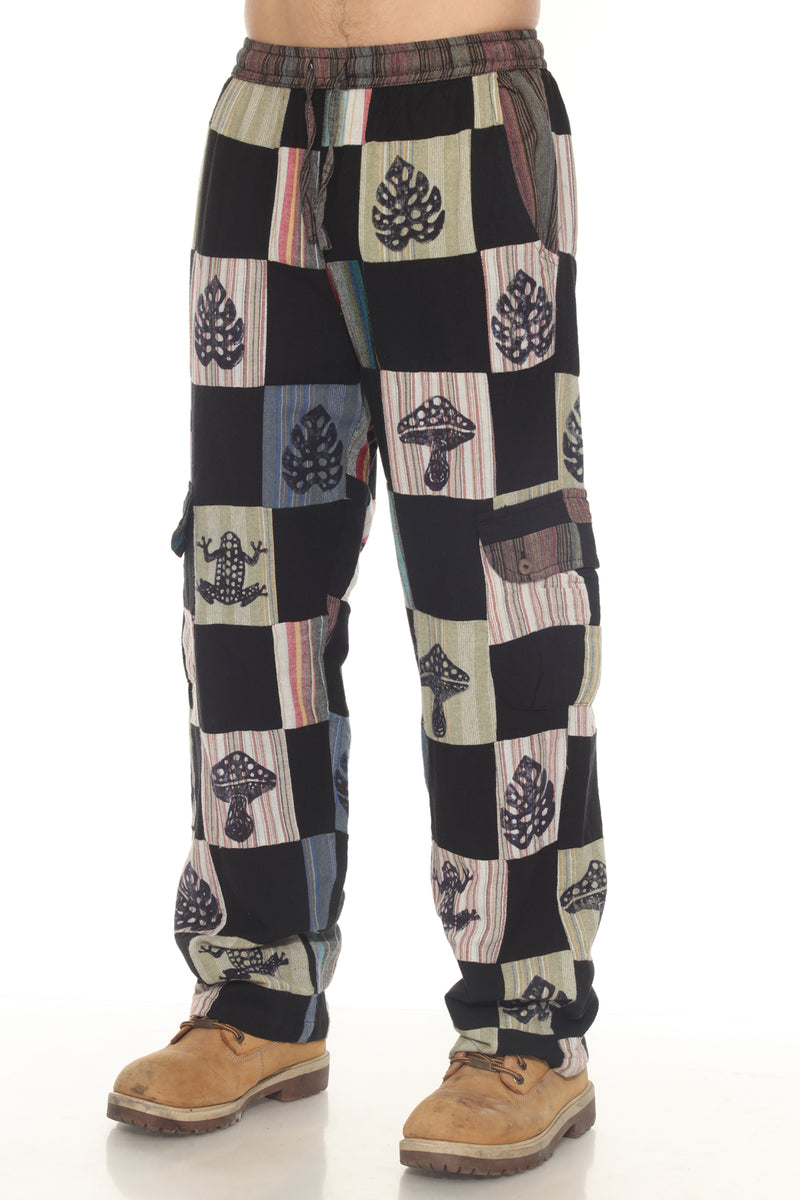 Patchwork Men's Cargo Pants