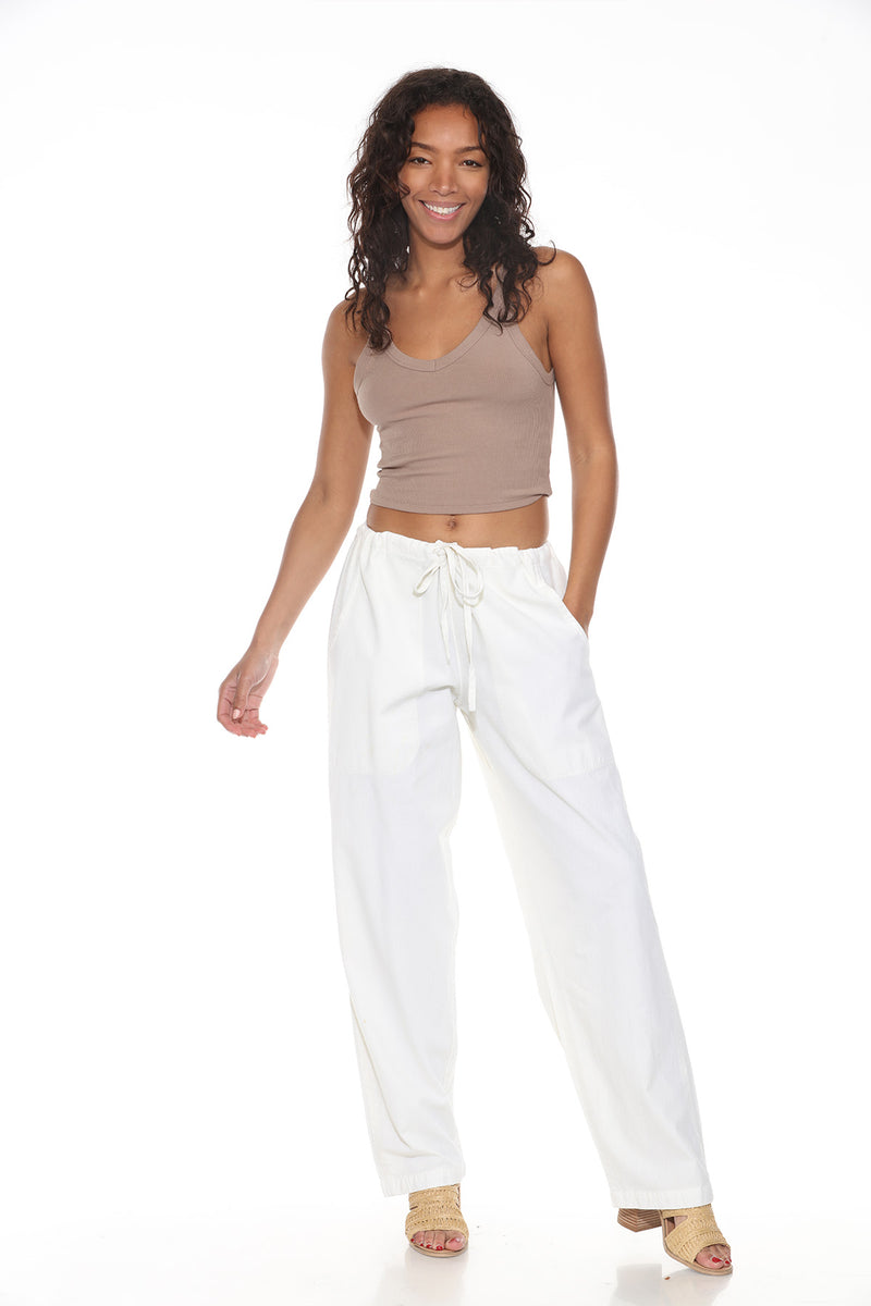 Homespun Unisex Drawsting Pants