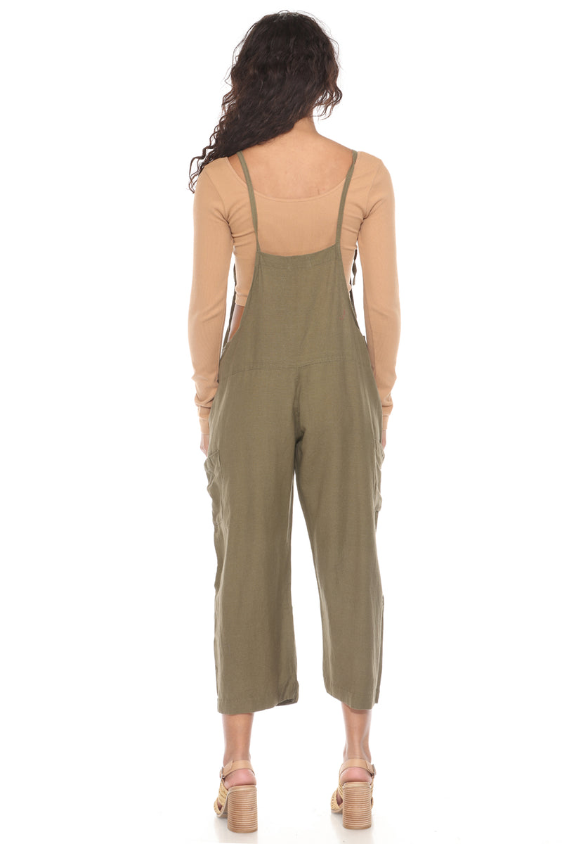 Easy Slouchy Hemp Overalls