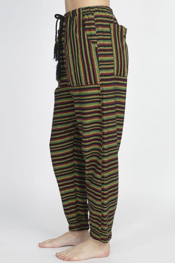 Rasta Stripe Ladies Joggers