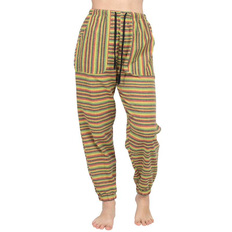 Rasta Stripe Ladies Joggers
