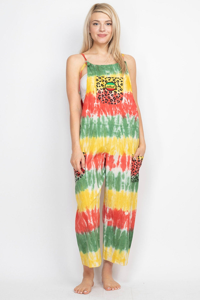 Rasta Tie-Dye Overall