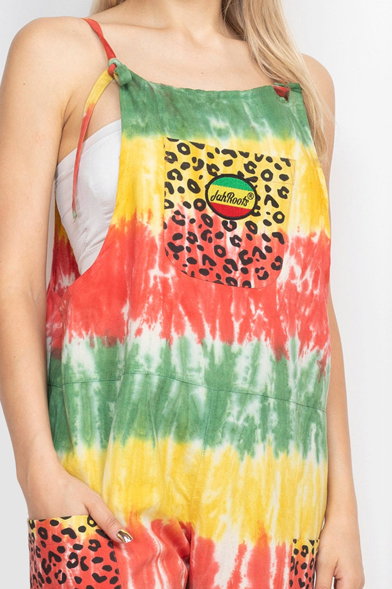 Rasta Tie-Dye Overall