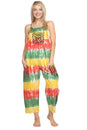 Load image into Gallery viewer, Rasta Tie-Dye Overall
