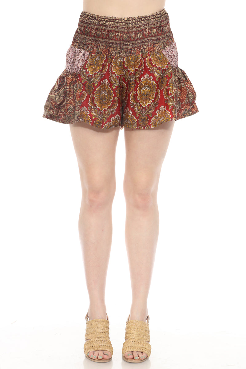 Pocket Ruffle Floaty Shorts