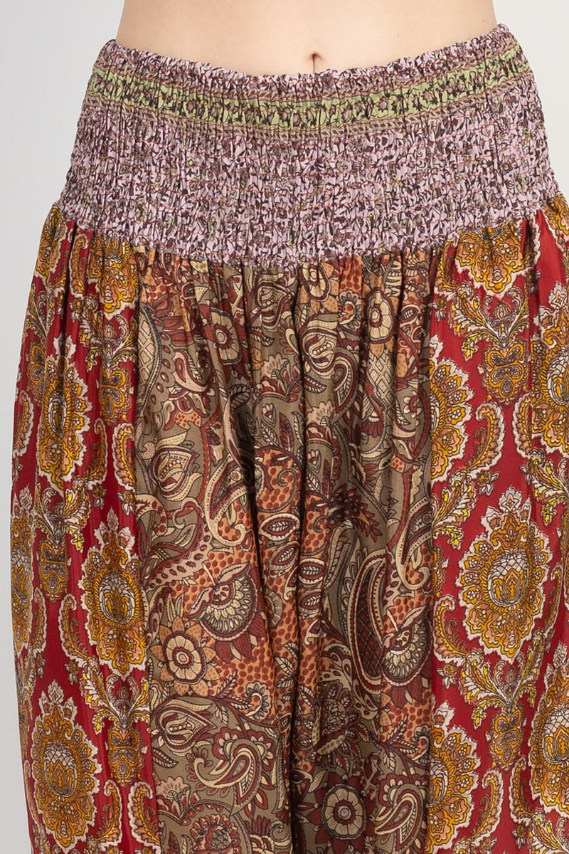 Paisley Patchwork Genie Pants