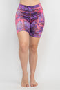 Load image into Gallery viewer, Psychadelic Marble Bike Shorts
