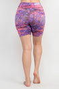 Load image into Gallery viewer, Psychadelic Marble Bike Shorts
