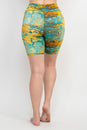 Load image into Gallery viewer, Psychadelic Marble Bike Shorts
