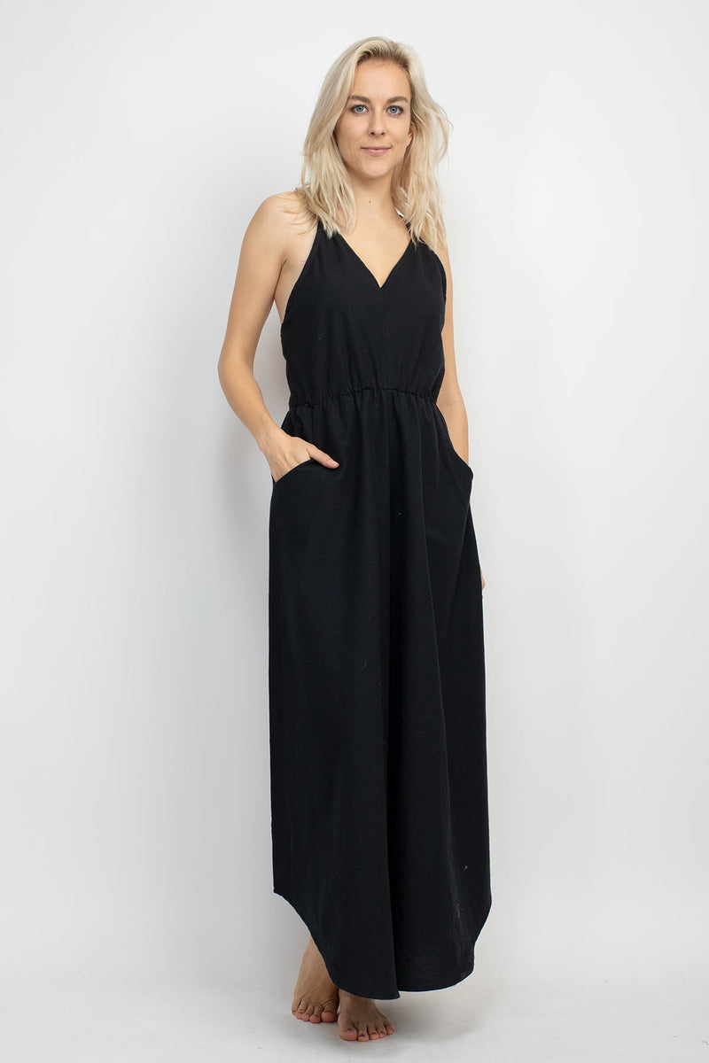 Homespun Palazzo Jumpsuit