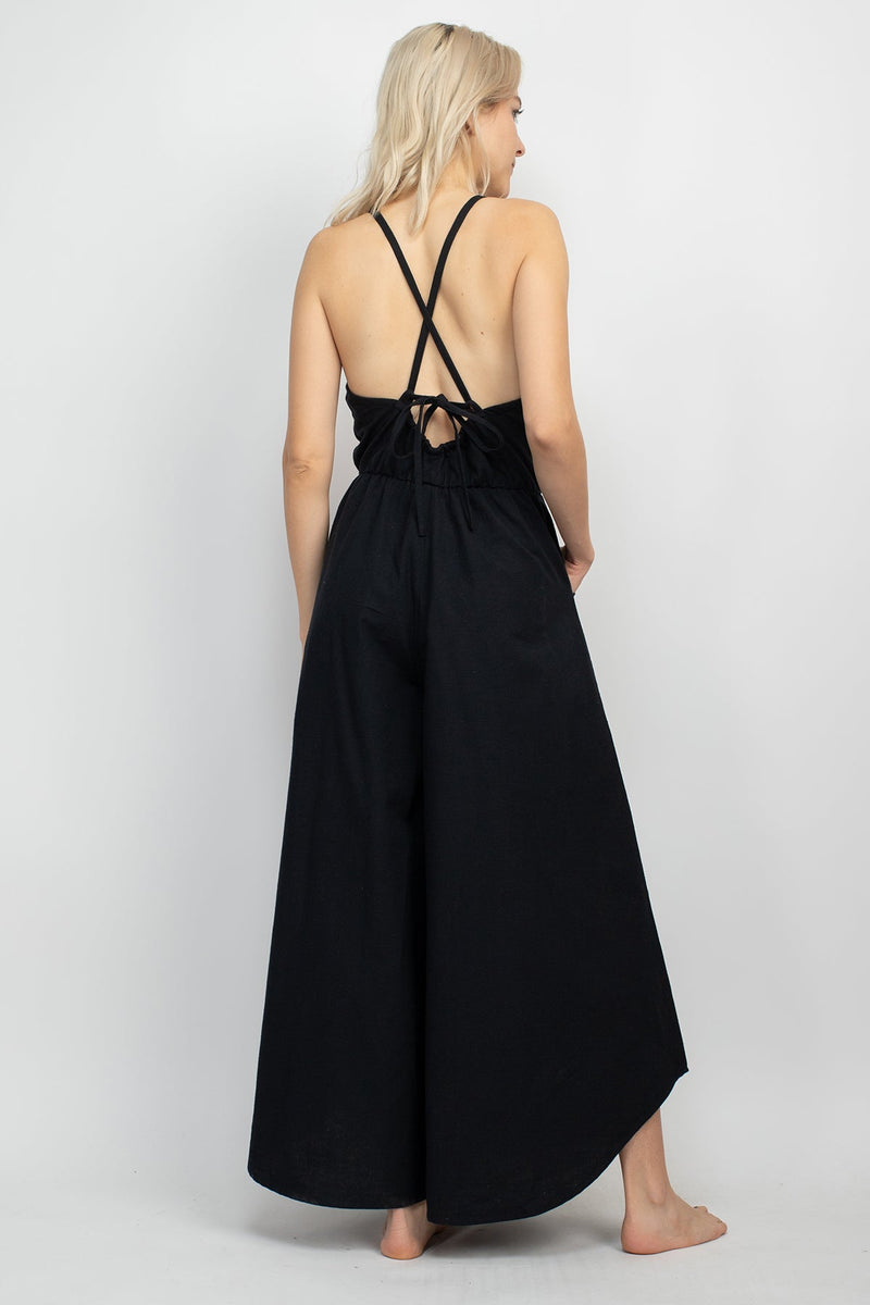 Homespun Palazzo Jumpsuit