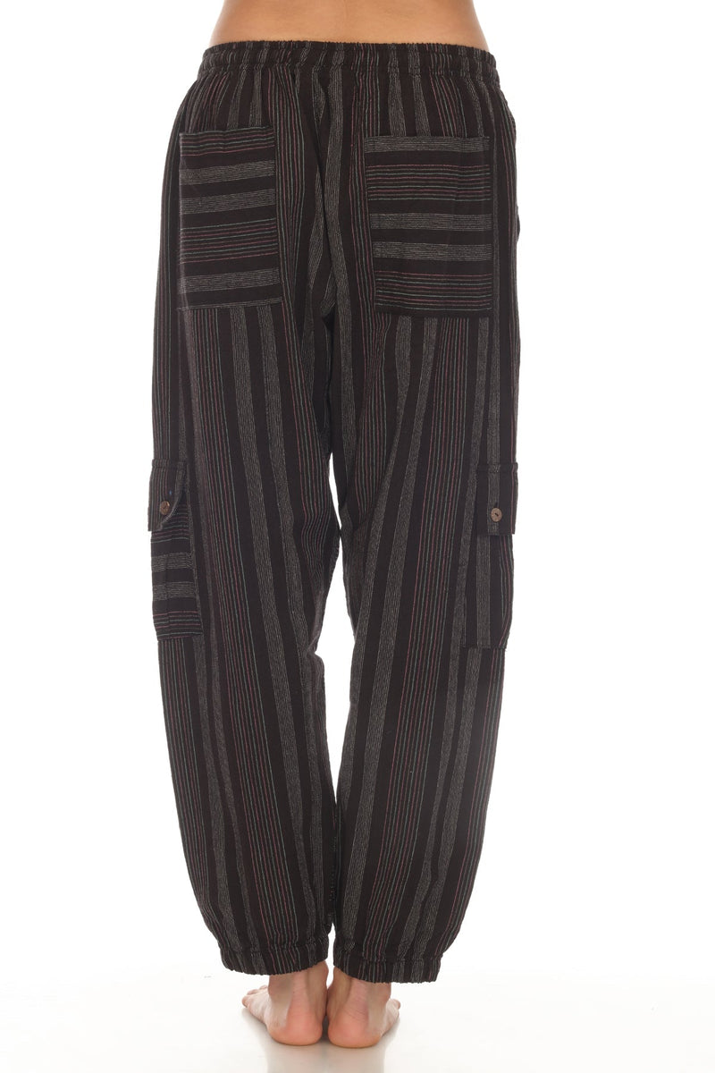 Unisex Patchwork Stripe Jogger