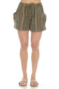 Load image into Gallery viewer, Stripe Tacked Cuffs Shorts

