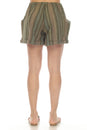 Load image into Gallery viewer, Stripe Tacked Cuffs Shorts
