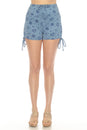 Load image into Gallery viewer, Peace Sign Organic Cotton Draw String Shorts

