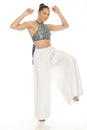 Load image into Gallery viewer, Homespun Cotton Palazzo Pants
