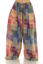 Load image into Gallery viewer, Woven Patch Palazzo Pants
