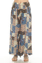 Load image into Gallery viewer, Mushroom Quilt Print Wide Leg Pants
