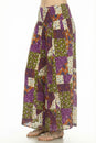 Load image into Gallery viewer, Mushroom Quilt Print Wide Leg Pants
