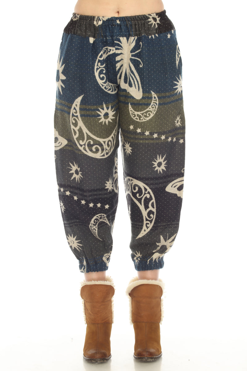 Butterfly Celestial Cozy Genie Pants