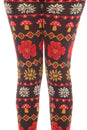 Load image into Gallery viewer, Fair Isle Mushroom Sweater Leggings
