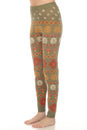 Load image into Gallery viewer, Fair Isle Mushroom Sweater Leggings
