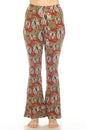 Load image into Gallery viewer, Elephant Print Bellbottom Pants
