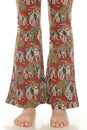 Load image into Gallery viewer, Elephant Print Bellbottom Pants
