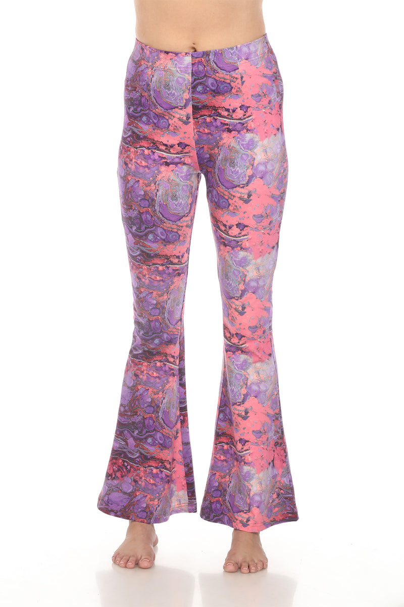 Psychadelic Marble Bellbottom Pants