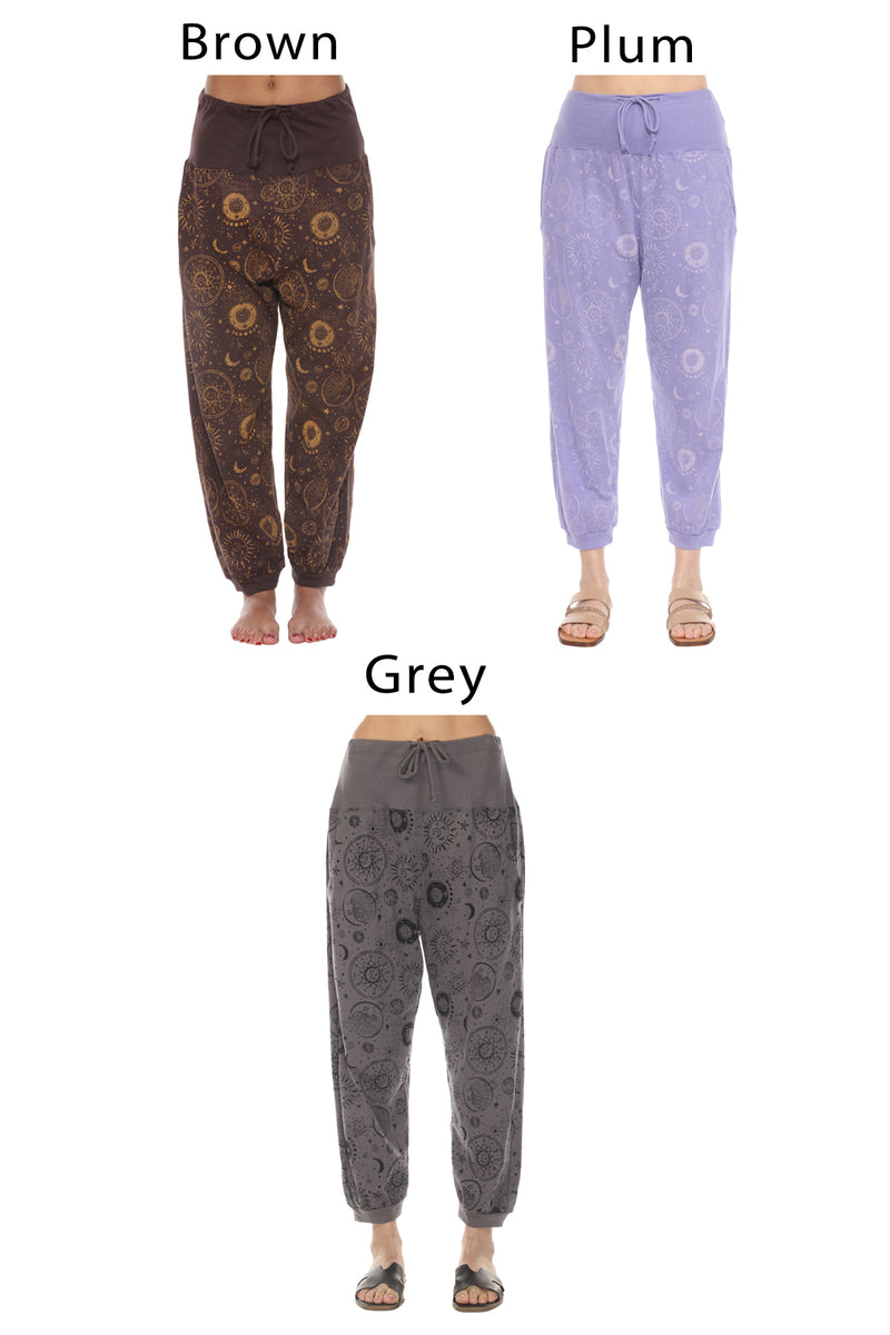 Celestial Cotton Jersey Lounge Pants