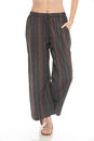 Load image into Gallery viewer, Striped Womens Wide Leg pants
