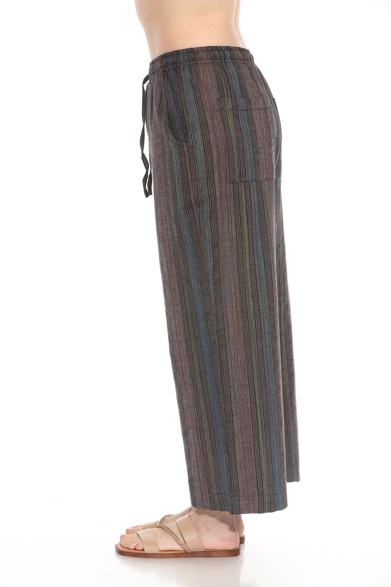 Striped Womens Wide Leg pants