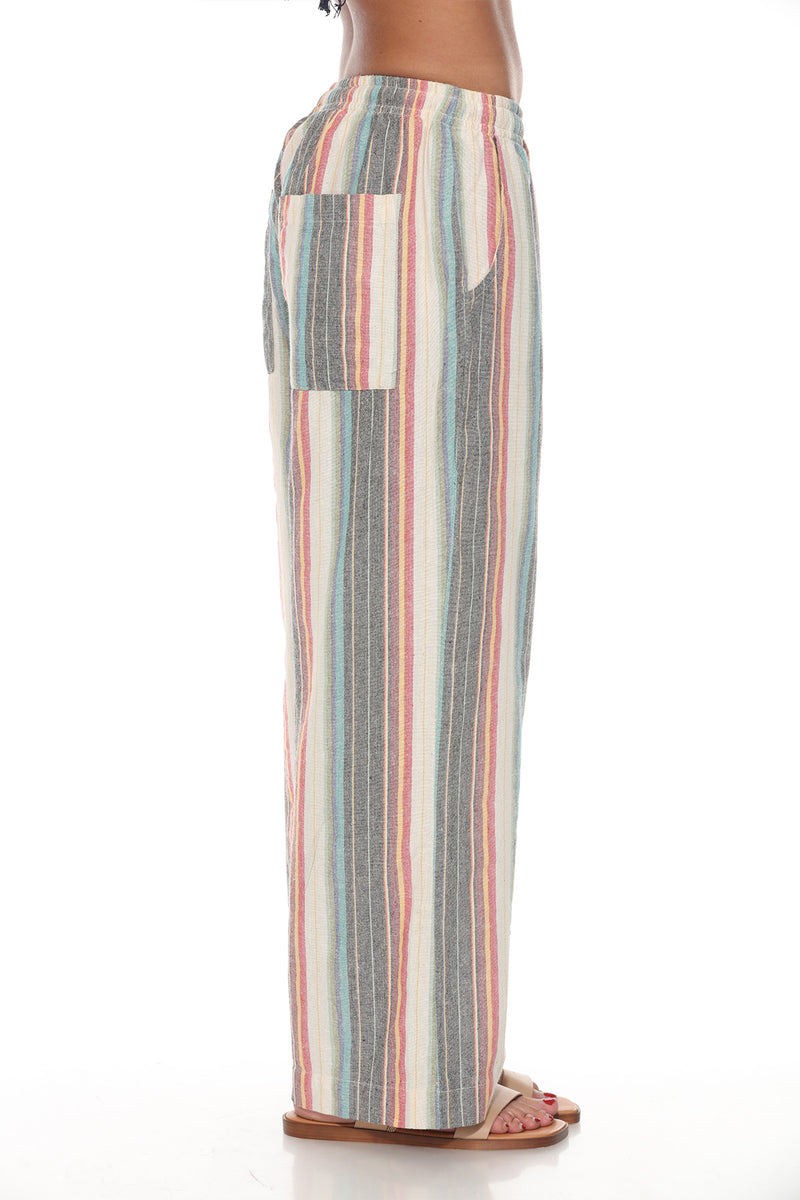 Striped Womens Wide Leg pants