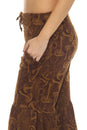 Load image into Gallery viewer, Mushroom Tiered Jersey Pants
