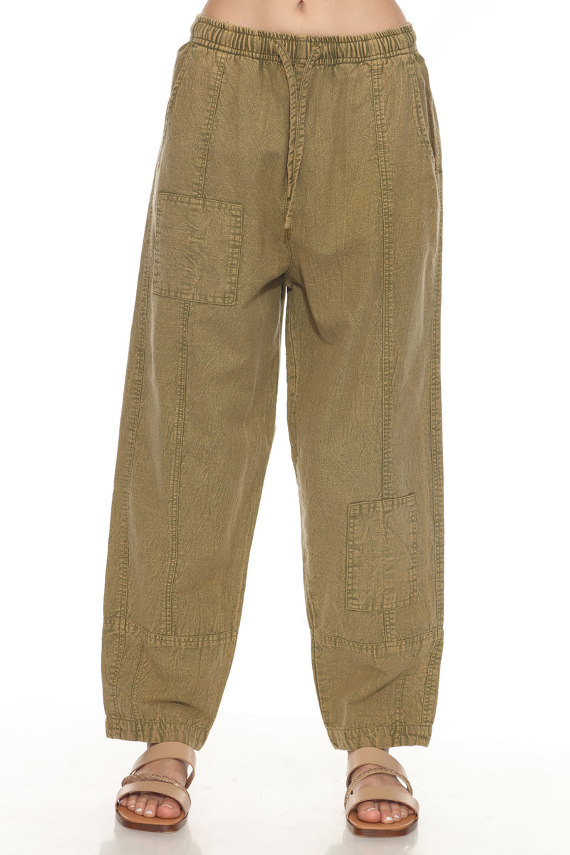 Women's Stonewash Joggers Pants