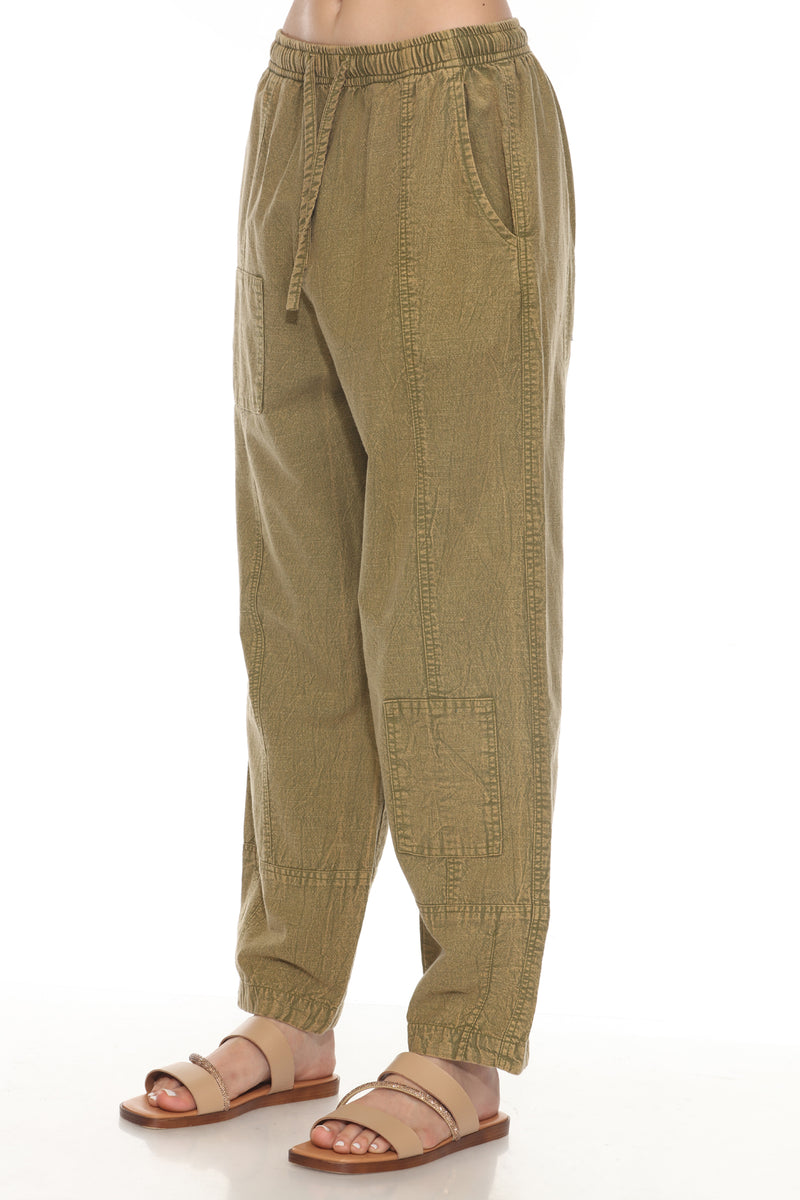 Women's Stonewash Joggers Pants